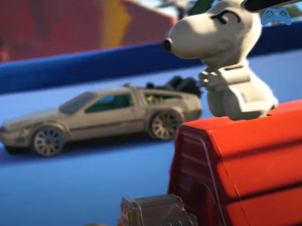 Snoopy e Dulorean