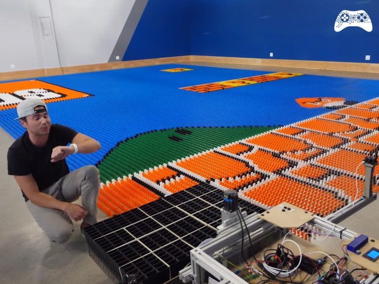 Dominó com tema de Mário