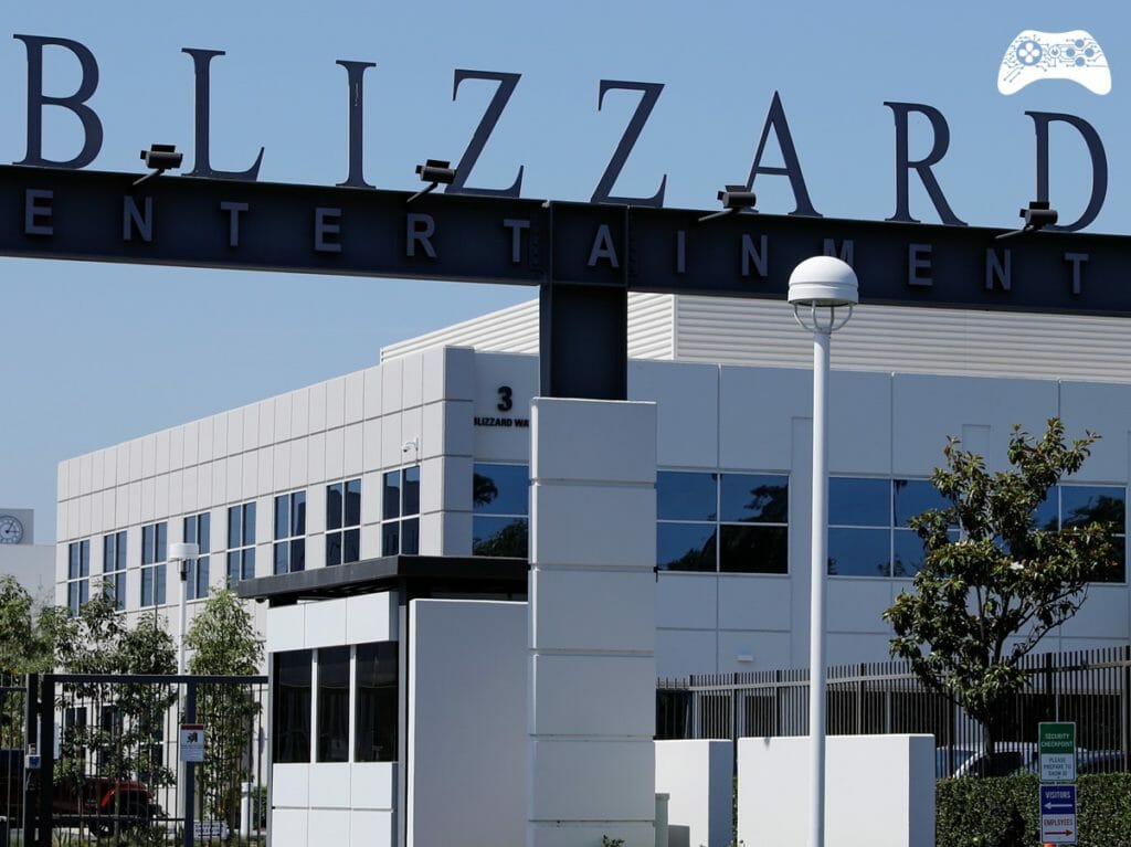 Activision Blizzard Inc. campus is shown in Irvine, California