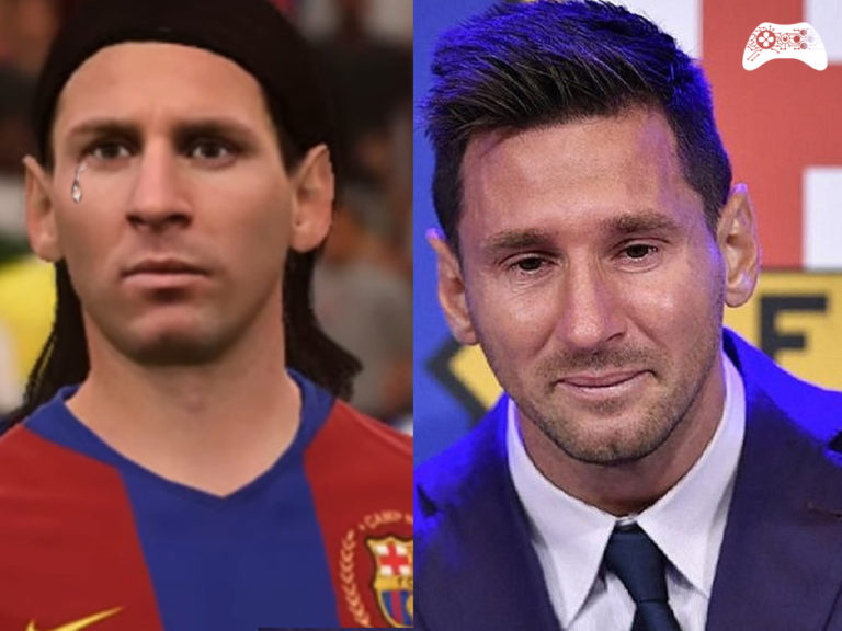 Messi chorando