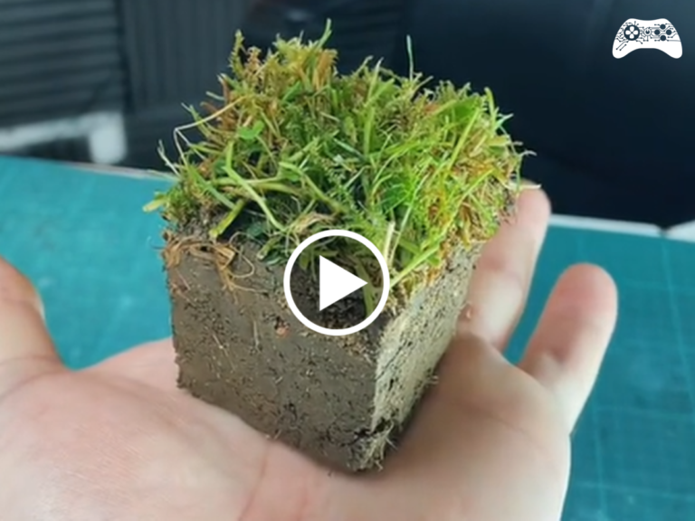 Minecraft bloco de grama