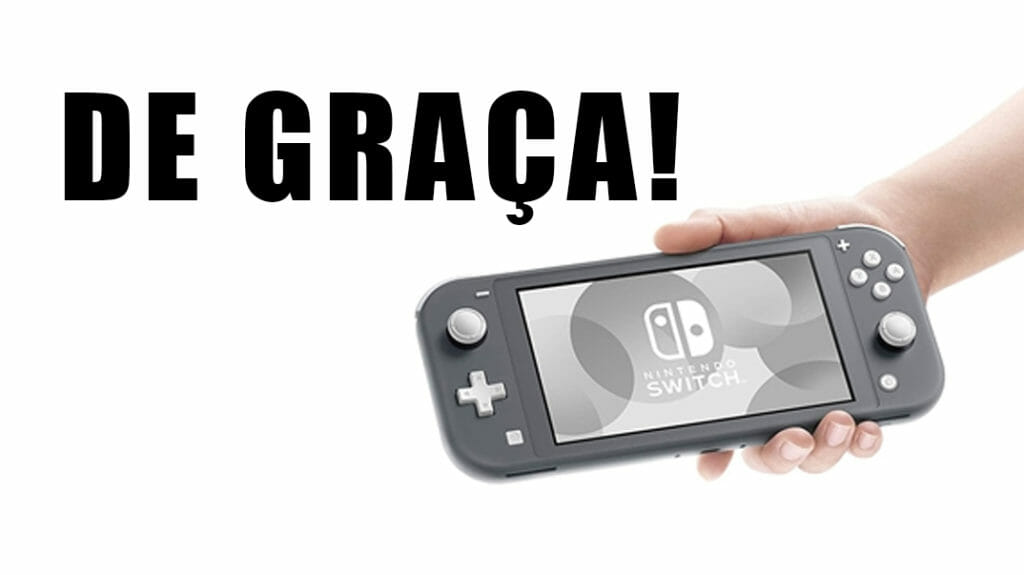 Nintendo Switch Lite de graça