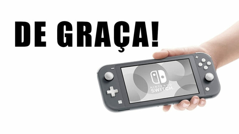 Nintendo Switch Lite de graça