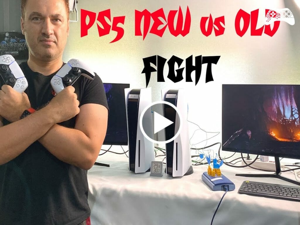 PS5 novo vs velho