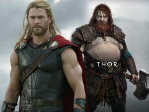 Thor marvel and Thor Ragnarok