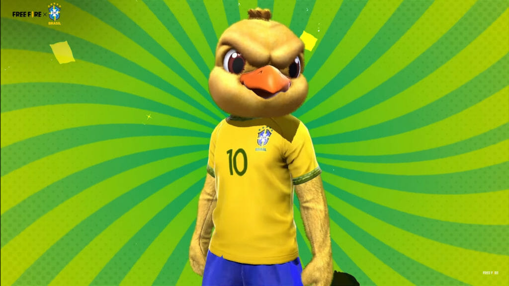 Canarinho mascote seleção brasileira