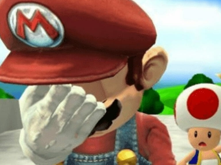 Mario Face Palm