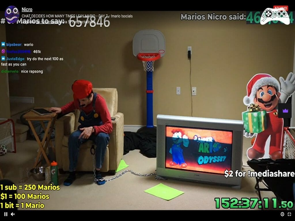 Nicro Twitch Super Mario