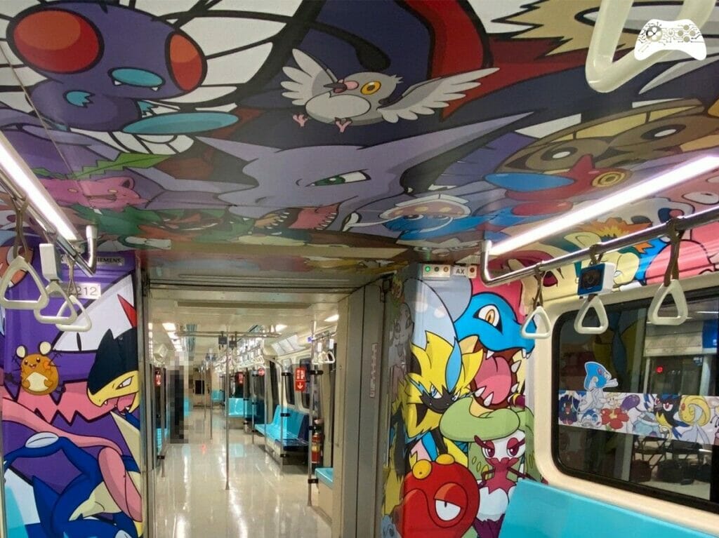Pokemon lancamento metro Taipei