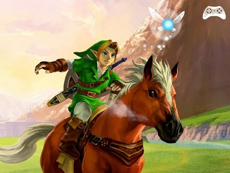 The Legend of Zelda Ocarina of Time Link Navi