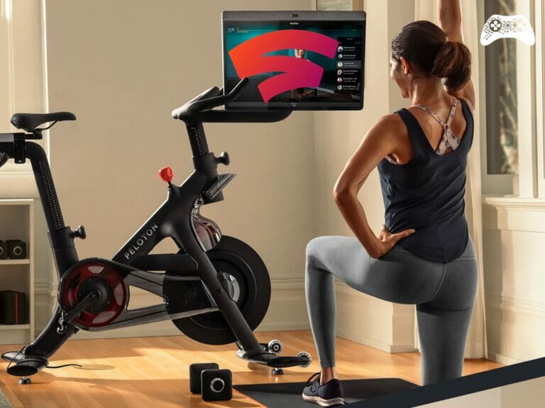 Google Stadia Peloton
