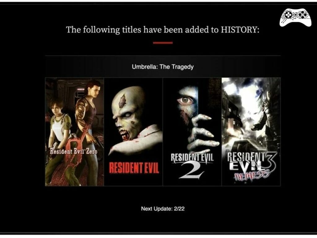Resident Evil site