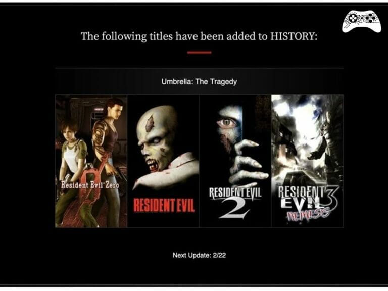 Resident Evil site