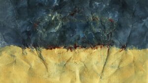 Bandeira da Ucrânia modificada (Foto: Reprodução)