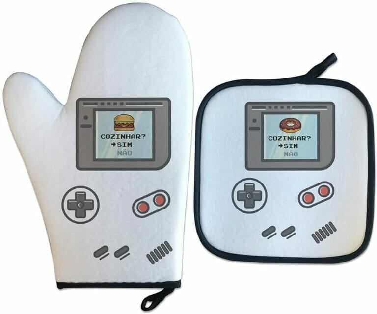 Luva Térmica para Forno com Aparador Gamer Boy