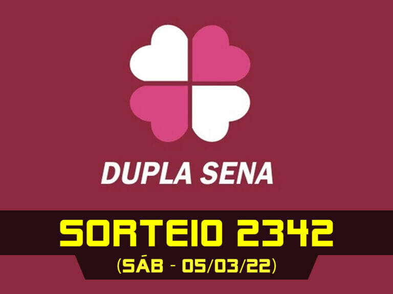 DUPLA SENA 2342