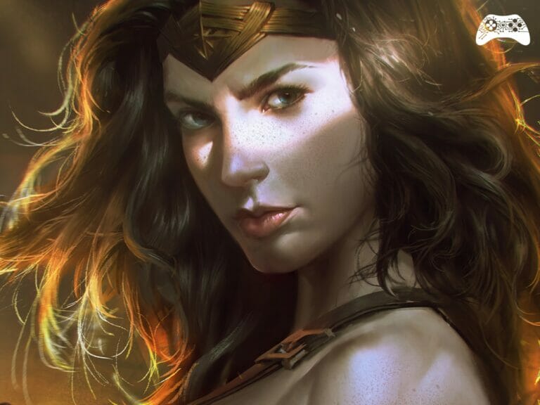 Mulher Maravilha Arte