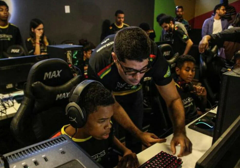 imagem de aula do projeto AfroGames