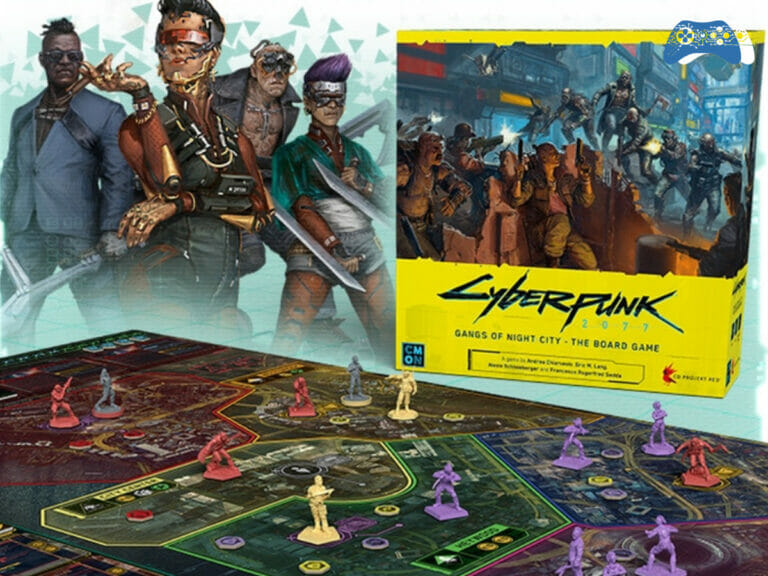 Cyberpunk 2077 boardgame