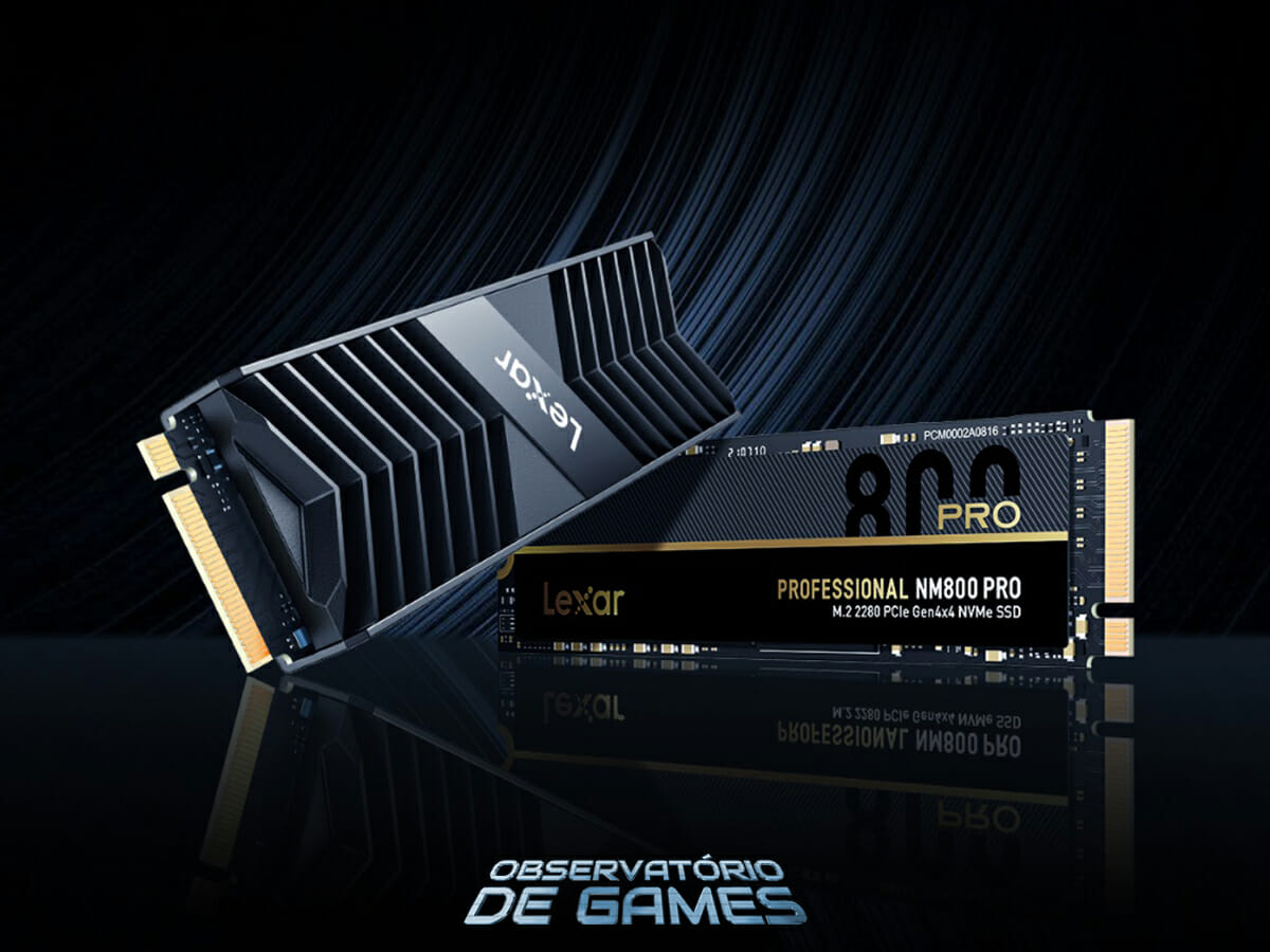 Review: Testamos o NM800 PRO, o SSD de 1TB da LEXAR com dissipador