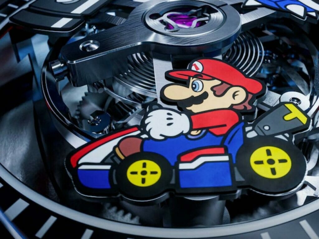 Relógio do Super Mario