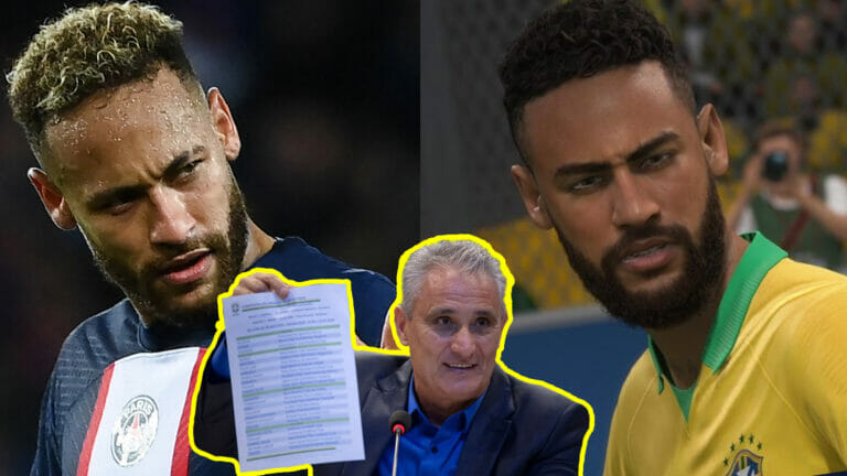 NEYMAR REAL E FIFA 23