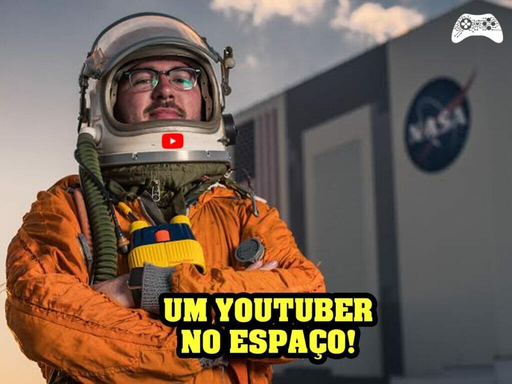 Um youtuber no espaco
