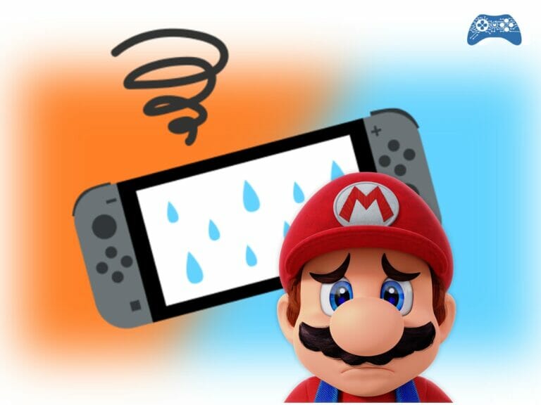 Nintendo Switch temperatura baixa