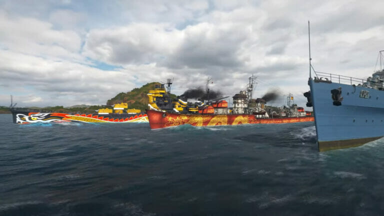 The Dragon Strikes Back! - New World of Warships_ Legends Update is Here! 0-24 screenshot