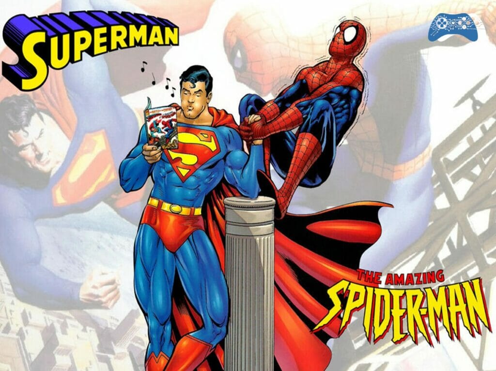 Superman Spider Man