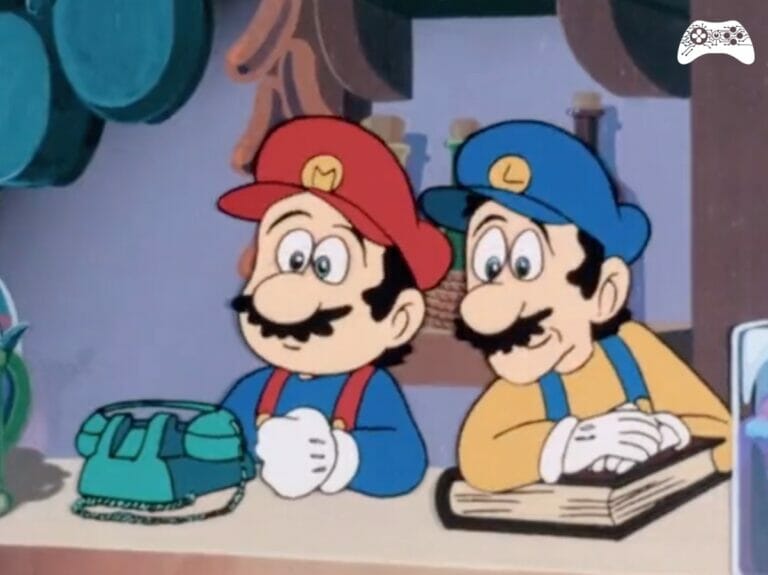 Super Mario Bros anime 1986