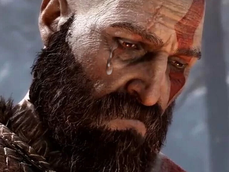 KRATOS chorando