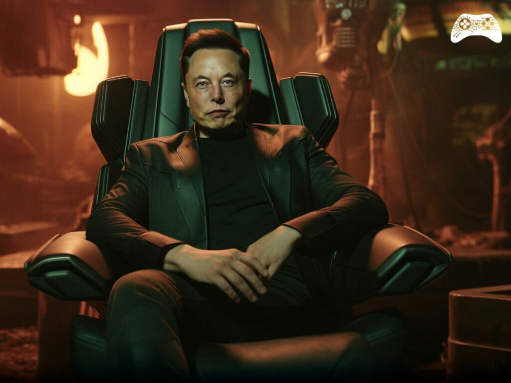 Elon Musk Cyberpunk