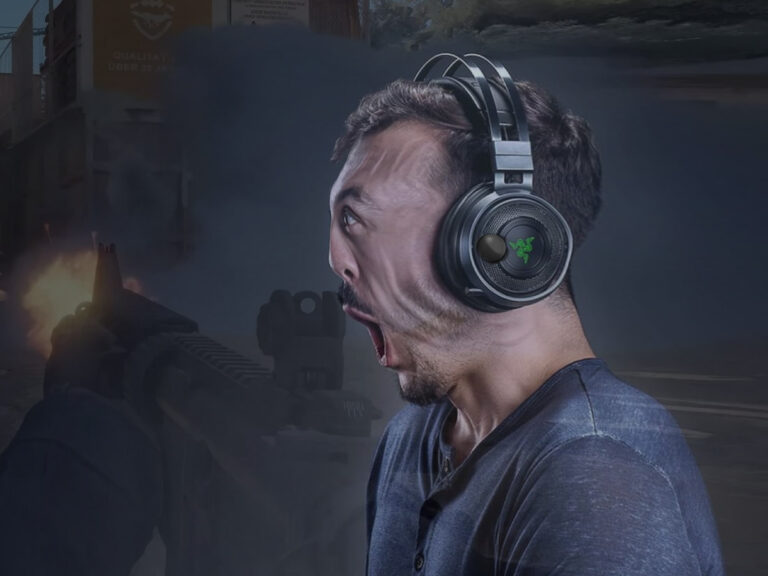 headset barulho