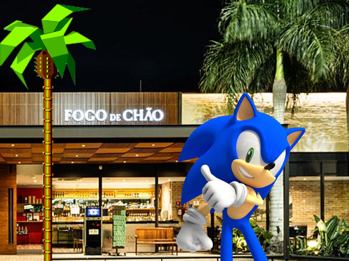Fogo de Chão entra em jogo de Sonic e surpreende fãs